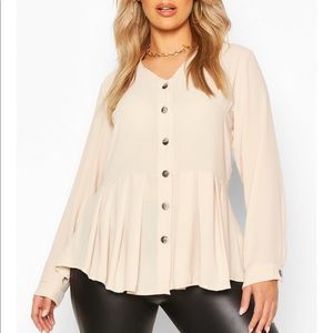 Flowy blouse top